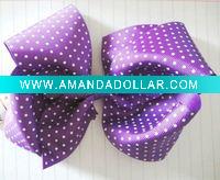 Wholesale 2011Dot print bulk hair accessories hair barretteHBB-12-077