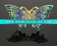 Wholesale butterfly hair clips hair accessories