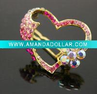 Wholesale heart hair clips