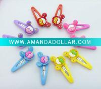 Wholesale Kid'S clips synthetic resin Multi-Color Cute Hair Accessory