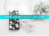 Wholesale fabric charm fashion barrette