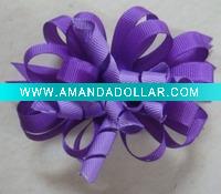 Wholesale fashion hair flowers with curly belt ,beautiful hair accessoriesHBR-010