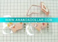 Wholesale fashion hair accessories/ fashion hair holder with charm / the latest style of hair accessories