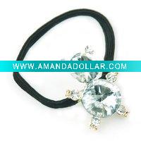 Wholesale Cute Turtlet Zircon Elastic Hair Band & Hair Loop