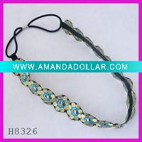 Wholesale Fashion magic fabric flower elastic band