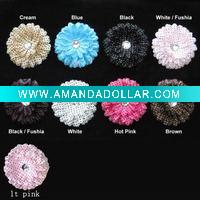 4'' Polka dot Tanzy daisy flower YL01222