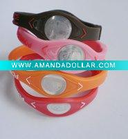 new power silicone bracelet