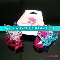 Wholesale FASHION HAIR ACCESSORIES&TRANS TWINBEAD PONYHOLDERS