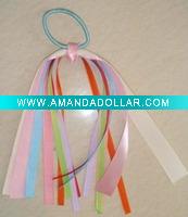 Wholesale Flower elastic headband ribbonHBB-049
