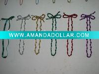 elastic loop with lace,bowknot