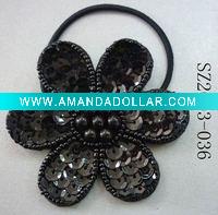 2011 sequins elastic ponytail holder
