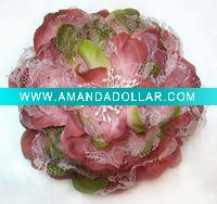 Wholesale Peony flower,Hair flower, Hair accessory