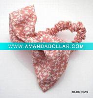 Elastic ponytail band