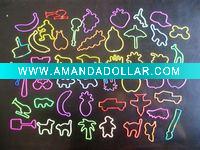 colored rubber band