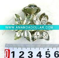 Wholesale fashion alloy hair claw with crystal