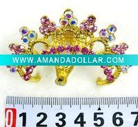 Wholesale fashion rhinestine hair claw