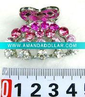 Wholesale fashion rhinestine hair claw