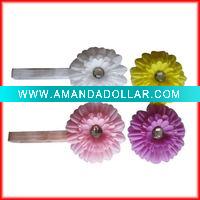 Headband with flower