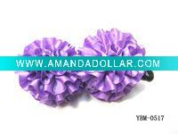 Wholesale fashion plastic chiffon hair claw