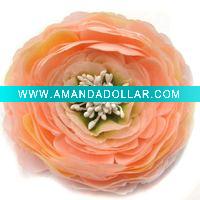 Ranunculus Silk Flower, Hair accessory
