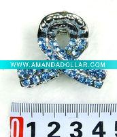 Wholesale fashion alloy hair claw with crystal