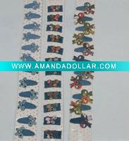 Kids Denim Hairpins