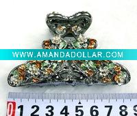 rhinestone hair claw