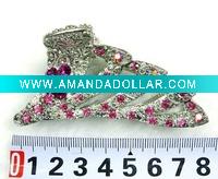 rhinestone hair claw