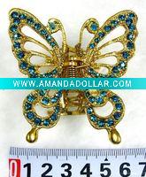 Wholesale fashion rhinestine hair claw
