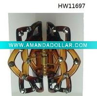 Wholesale Plastic Rhinestone hair claws