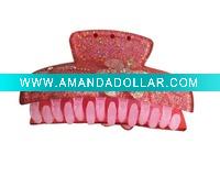 Wholesale New Hair Claw Acryl Rhinestone Girls