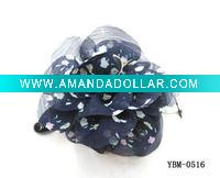 Wholesale fashion plastic chiffon hair claw