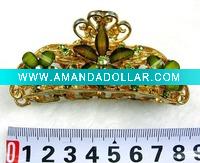 Wholesale plumeria flower hair claws