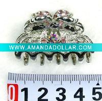 Wholesale fashion rhinestine hair claw
