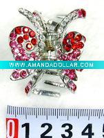 Wholesale fashion rhinestine hair claw