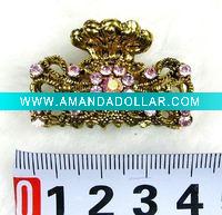 Wholesale fashion rhinestine hair claw