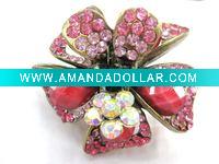 rhinestone hair claw