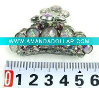rhinestone hair claw