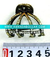 Wholesale plumeria flower hair claws