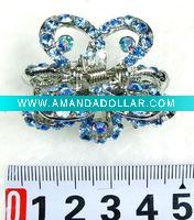 Wholesale fashion rhinestine hair claw