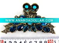 Wholesale fashion rhinestine hair claw