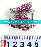 Wholesale fashion rhinestine hair claw