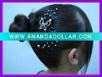 Wholesale bridal crystal hair comb