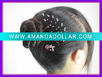 Wholesale butterfly bridal rhinestone hair comb