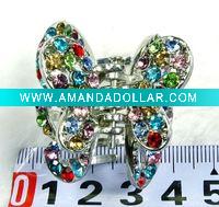 rhinestone hair claw