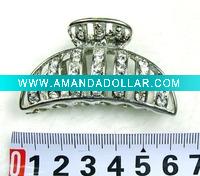 rhinestone hair claw