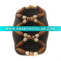 Wholesale Hair clip Hair accessory wood hair comb