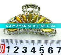 rhinestone hair claw