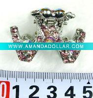 Wholesale fashion alloy hair claw with crystal