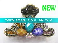 rhinestone hair claw
